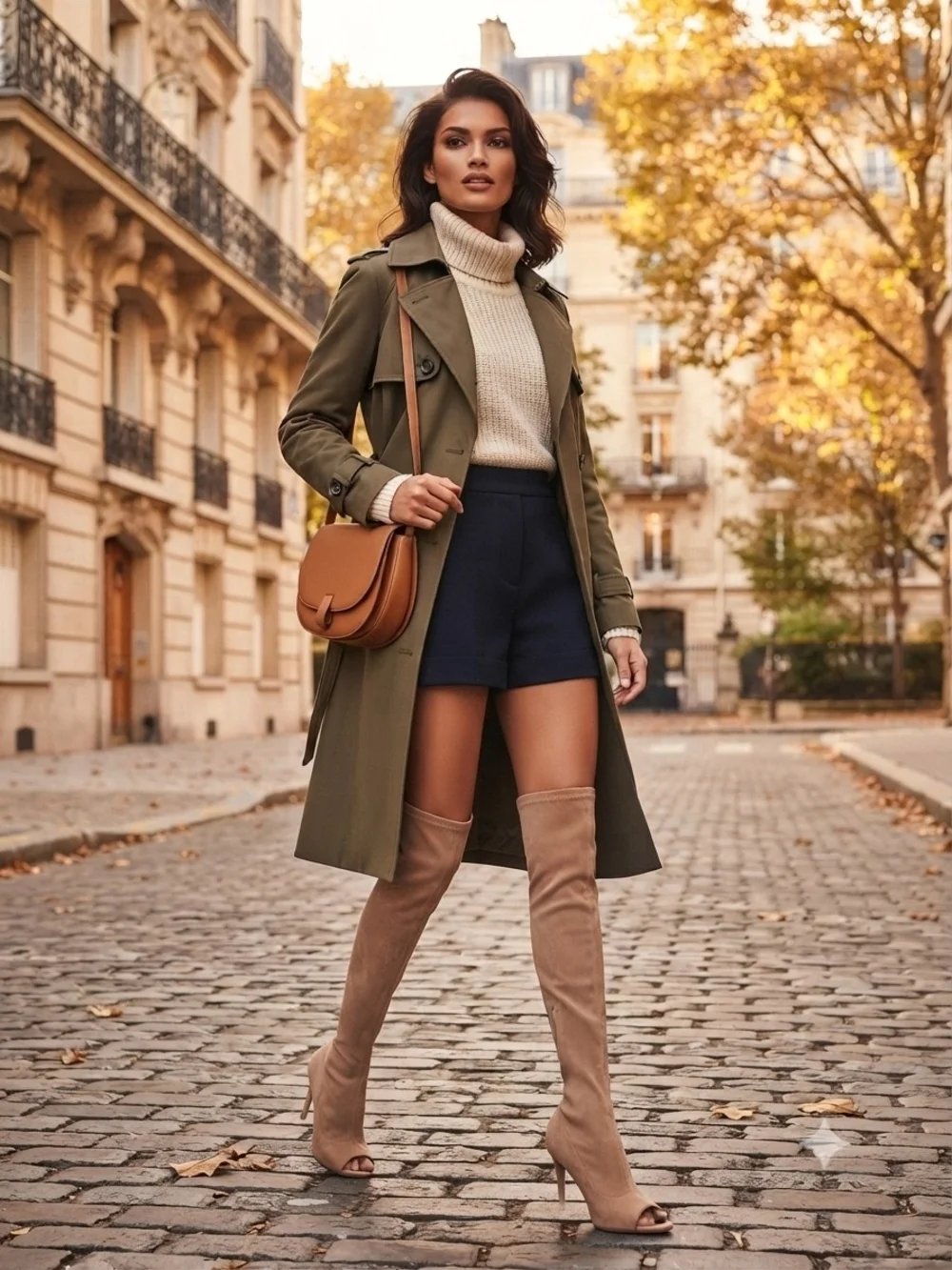 Steve Madden Taupe Over-the-Knee Peep-Toe Stiletto Boots